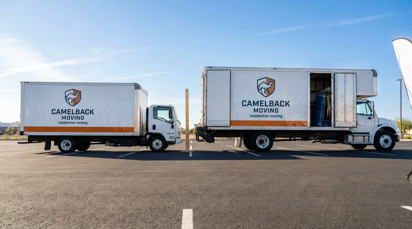 Moving truck size capacity guide in New Milford